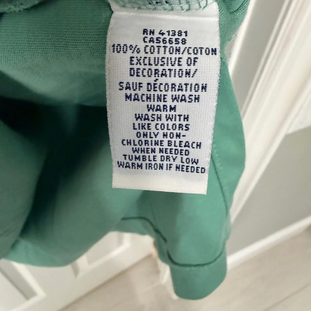 RL Mint Green Polo Shirt with Orange Logo
